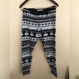 THE NIGHTMARE BEFORE CHRISTMAS LEGGINGS